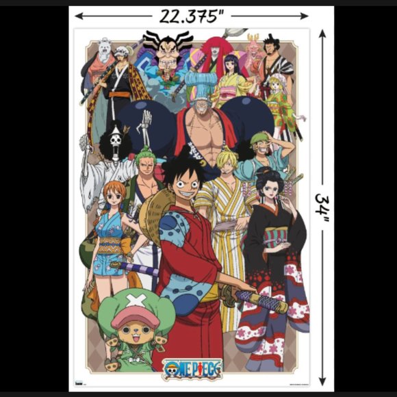 Brand New Anime "One Piece" Characters Poster - Picture 2 of 8